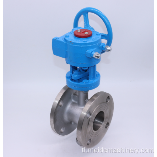 Hindi kinakalawang na asero flange Butterfly valve